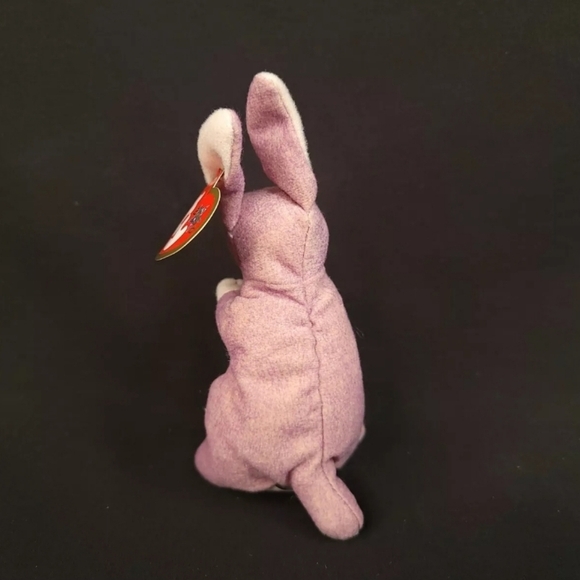 Springy the Lavendar Bunny - TY Teenie Beanie  Baby - Picture 6 of 9